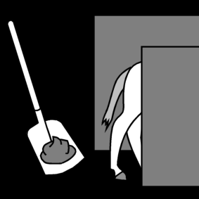 horse: clean stable